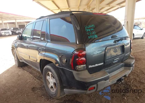 2003 Chevrolet Trailblazer Lt from USA, damaged, VIN 1GNDS13S732267439